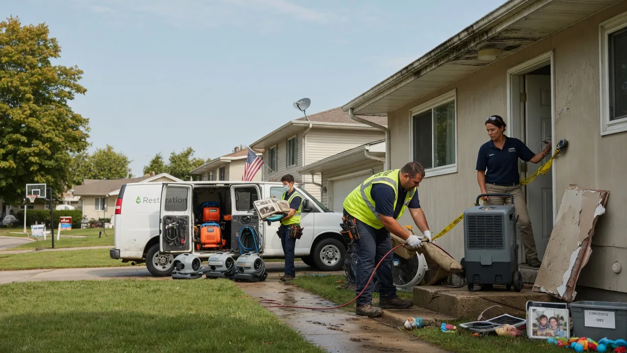Water Damage Restoration in Grand Chain, IL near me
